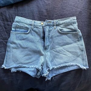 American Apparel Jean Shorts